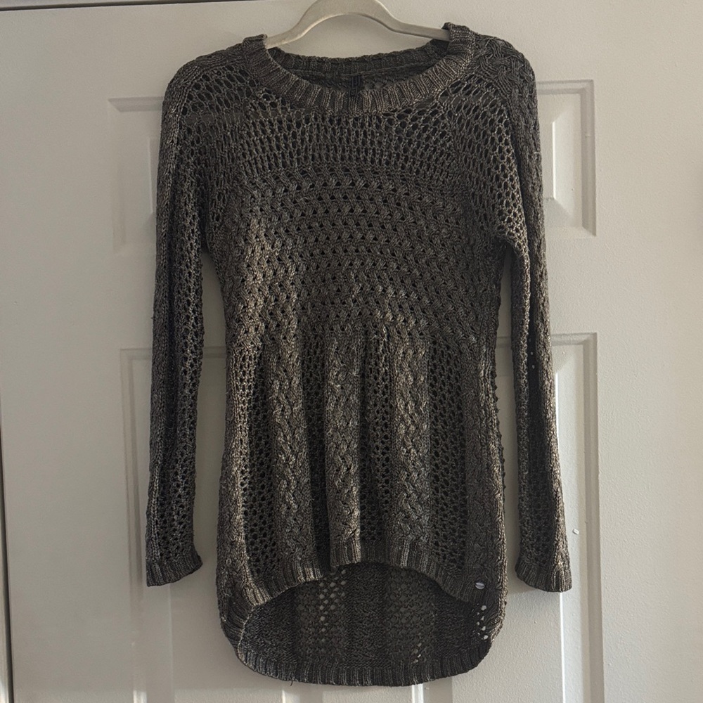 Guess Women's Olive Knit Sweater